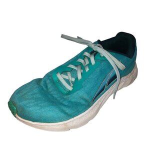 Altra Womens Size 7.5 Teal Blue Rivera Lace Up Running Shoes Sneakers Trainers